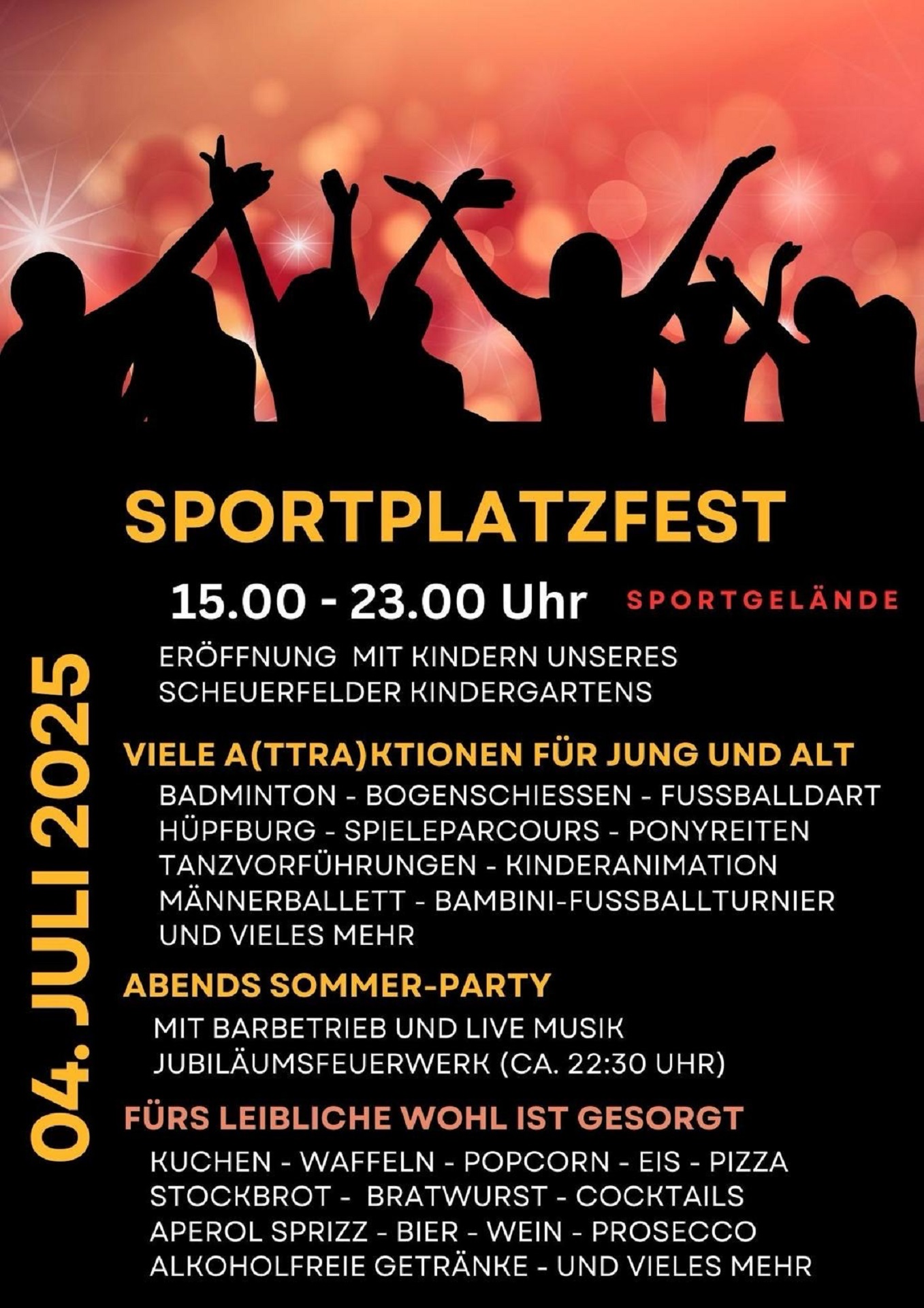 You are currently viewing Wir feiern 125 Jahre TSV Scheuerfeld