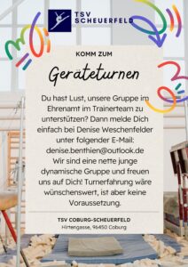 Komm zum Geräteturnen