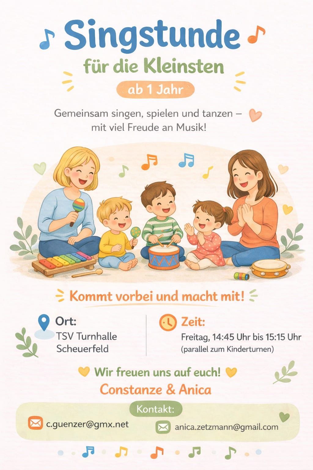 Du betrachtest gerade Singstunde für die Kleinsten